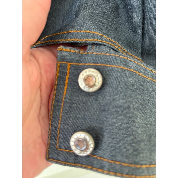 Fairy Brand Western Cowgirl Style Denim Fringe Jacket  - Small - Picture 4 of 12